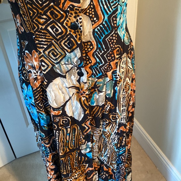 Vintage 1990s Bentley Maxi Dress - Picture 3 of 5